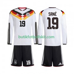 Tyskland Leroy Sane 19 Barn Hemma Matchtröja World Cup 2026 Långärmad