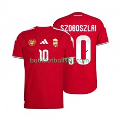 Ungern Szoboszlai 10 Män Hemma Matchtröja World Cup 2026 Kortärmad