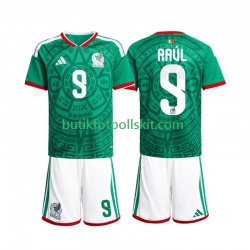 Mexiko Raul Jimenez 9 Barn Hemma Matchtröja World Cup 2026 Kortärmad