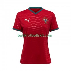 Portugal Kvinnor Hemma Matchtröja World Cup 2026 Kortärmad