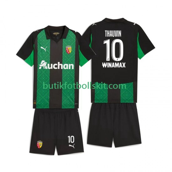 RC Lens Florian Thauvin 10 Barn Borta Matchtröja 2025/26 Kortärmad