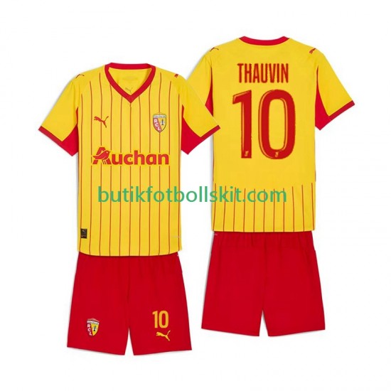 RC Lens Florian Thauvin 10 Barn Hemma Matchtröja 2025/26 Kortärmad