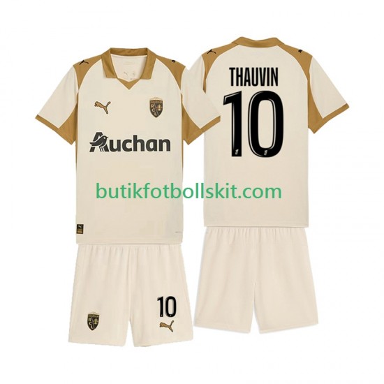 RC Lens Florian Thauvin 10 Barn Tredje Matchtröja 2025/26 Kortärmad
