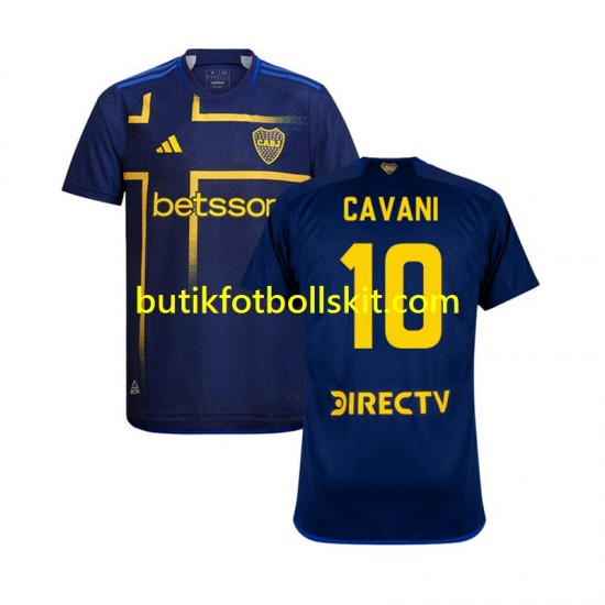 Boca Juniors CAVANI 10 Män Tredje Matchtröja 2024/25 Kortärmad