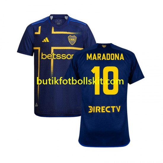 Boca Juniors MARADONA 10 Män Tredje Matchtröja 2024/25 Kortärmad