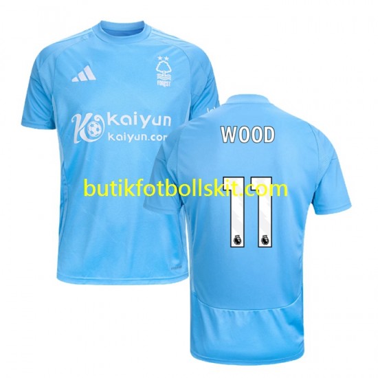 Nottingham Forest Chris Wood 11 Män Tredje Matchtröja 2024/25 Kortärmad