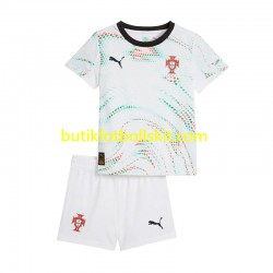 Portugal Barn Borta Matchtröja 2025 Kortärmad