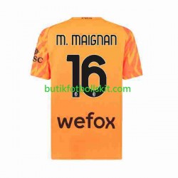 AC Milan Mike Maignan 16 Målvakt Män Borta Matchtröja 2023/24 Kortärmad