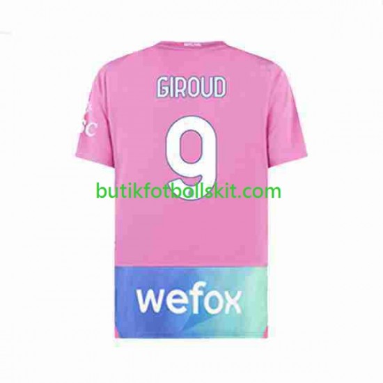 AC Milan Olivier Giroud 9 Män Tredje Matchtröja 2023/24 Kortärmad