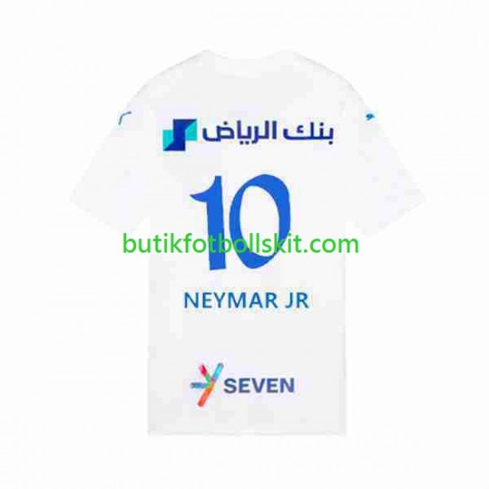Al Hilal Neymar JR 10 Män Borta Matchtröja 2023/24 Kortärmad