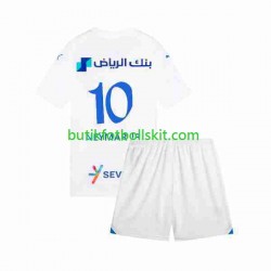 Al Hilal Neymar JR 10 Barn Borta Matchtröja 2023/24 Kortärmad