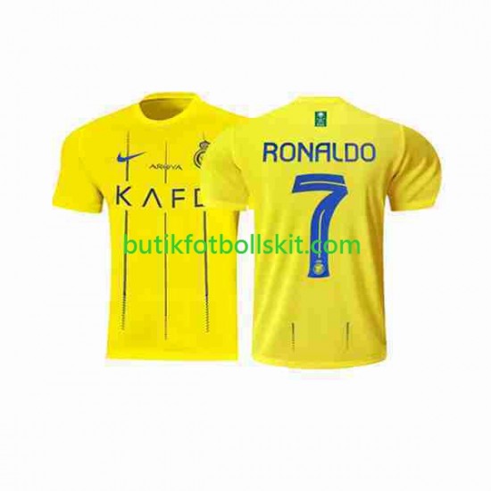 Al-Nassr Ronaldo 7 Män Hemma Matchtröja 2023/24 Kortärmad
