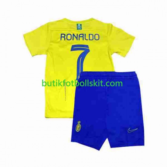 Al-Nassr Ronaldo 7 Barn Hemma Matchtröja 2023/24 Kortärmad