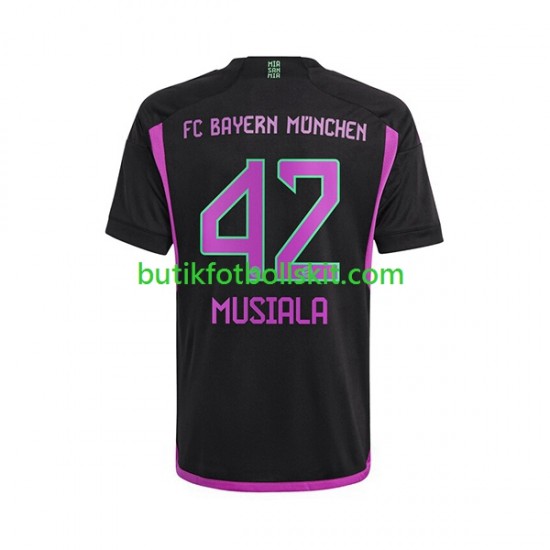 FC Bayern München Jamal Musiala 42 Män Borta Matchtröja 2023/24 Kortärmad