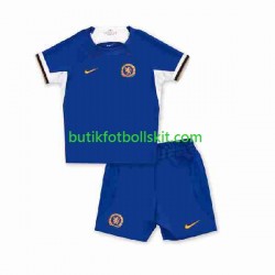 Chelsea Barn Hemma Matchtröja 2023/24 Kortärmad