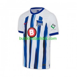Hertha Berlin Män Hemma Matchtröja 2023/24 Kortärmad