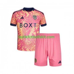 Leeds United Barn Tredje Matchtröja 2023/24 Kortärmad