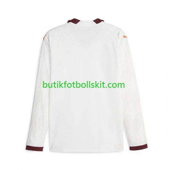 Manchester City Män Borta Matchtröja 2023/24 Långärmad