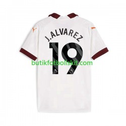 Manchester City Julian Alvarez 19 Män Borta Matchtröja 2023/24 Kortärmad