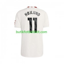 Manchester United Rasmus Hojlund 11 Män Tredje Matchtröja 2023/24 Kortärmad