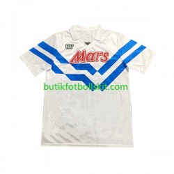 SSC Napoli 1989 1990 Retro Män Borta Matchtröja Kortärmad