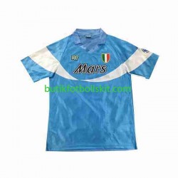 SSC Napoli Special 1990 1991 Retro Män Hemma Matchtröja Kortärmad