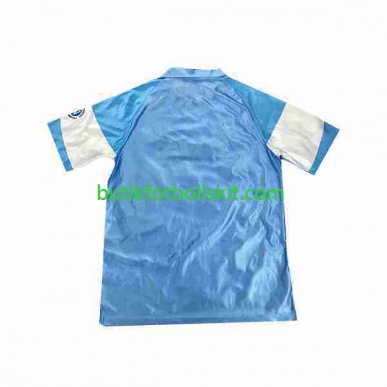 SSC Napoli Special 1990 1991 Retro Män Hemma Matchtröja Kortärmad