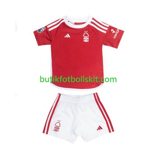 Nottingham Forest Barn Hemma Matchtröja 2023/24 Kortärmad