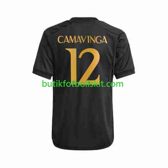 Real Madrid Eduardo Camavinga 12 Män Tredje Matchtröja 2023/24 Kortärmad