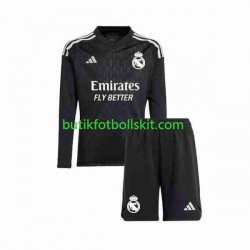 Real Madrid Målvakt Barn Borta Matchtröja 2023/24 Långärmad