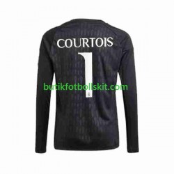 Real Madrid Thibaut Courtois 1 Målvakt Män Borta Matchtröja 2023/24 Långärmad