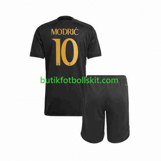 Real Madrid Modrić Luka 10 Barn Tredje Matchtröja 2023/24 Kortärmad