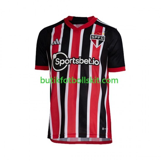 Sao Paulo Män Borta Matchtröja 2023/24 Kortärmad