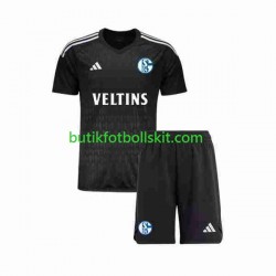 Schalke 04 Målvakt Barn Borta Matchtröja 2023/24 Kortärmad