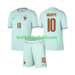Frankrike Mbappé Kylian 10 Barn Borta Matchtröja World Cup 2026 Kortärmad