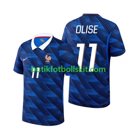Frankrike Michael Olise 11 Män Hemma Matchtröja World Cup 2026 Kortärmad