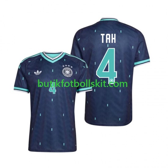 Tyskland Jonathan Tah 4 Män Borta Matchtröja World Cup 2026 Kortärmad