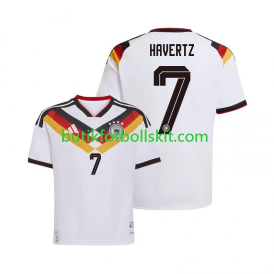 Tyskland Kai Havertz 7 Män Hemma Matchtröja World Cup 2026 Kortärmad