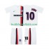AC Milan RONALDINHO 10 2003 Retro Barn Borta Matchtröja 2002 Kortärmad