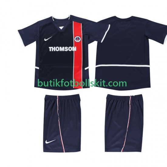 AC Milan 2003 Retro Barn Hemma Matchtröja 2002 Kortärmad