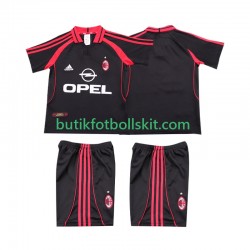 AC Milan 2000 2001 Retro Barn Tredje Matchtröja Kortärmad