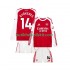Arsenal Viktor Gyokeres 14 Barn Hemma Matchtröja 2025/26 Långärmad