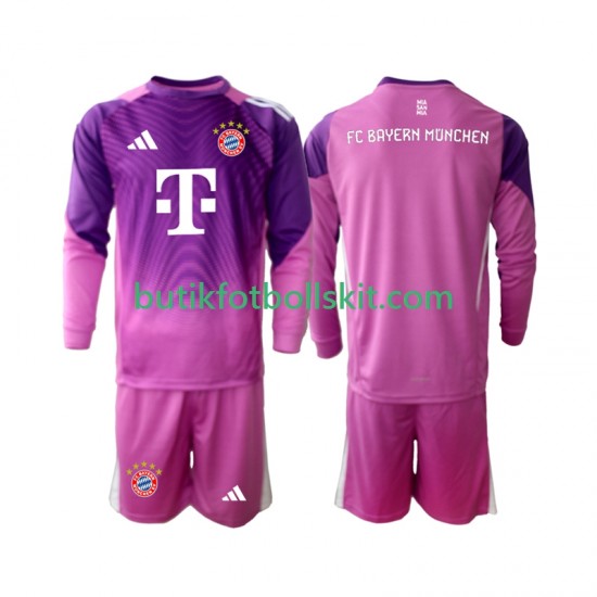 FC Bayern München Målvakt Barn Fjärdes Matchtröja 2025/26 Långärmad