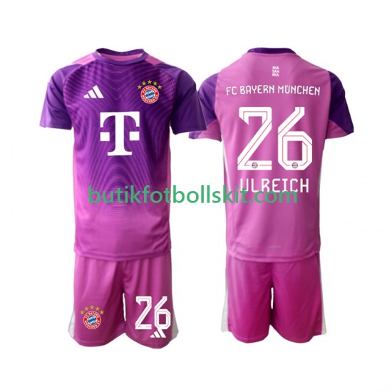 FC Bayern München Sven Ulreich 26 Målvakt Barn Fjärdes Matchtröja 2025/26 Kortärmad