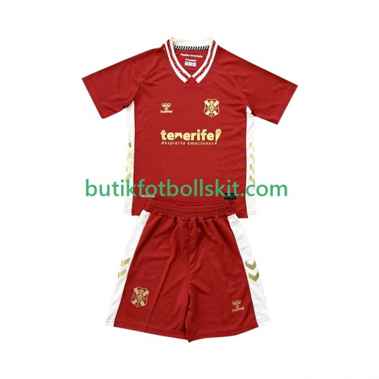CD Tenerife Barn Borta Matchtröja 2025/26 Kortärmad