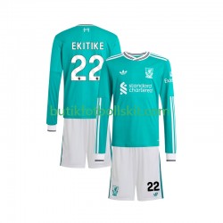 Liverpool Hugo Ekitike 22 Barn Tredje Matchtröja 2025/26 Långärmad