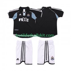 Newcastle United 2000 2001 Retro Barn Borta Matchtröja Kortärmad