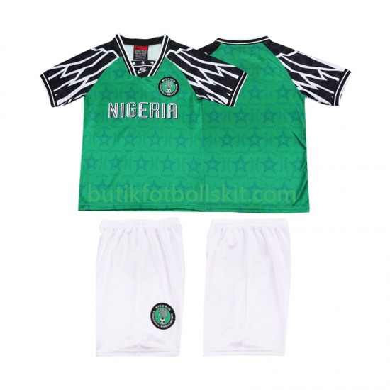 Nigeria 1995 Retro Barn Hemma Matchtröja Kortärmad