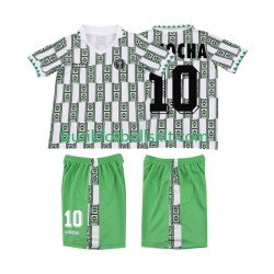 Nigeria OKOCHA 10 1994 Retro Barn Borta Matchtröja Kortärmad