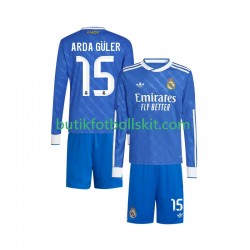Real Madrid Arda Guler 15 Barn Tredje Matchtröja 2025/26 Långärmad